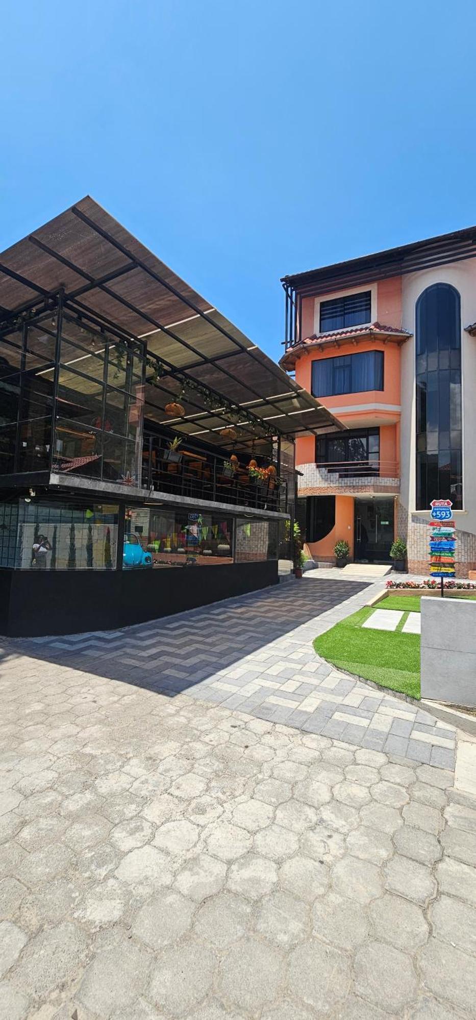Hotel Tungurahua Baños Esterno foto