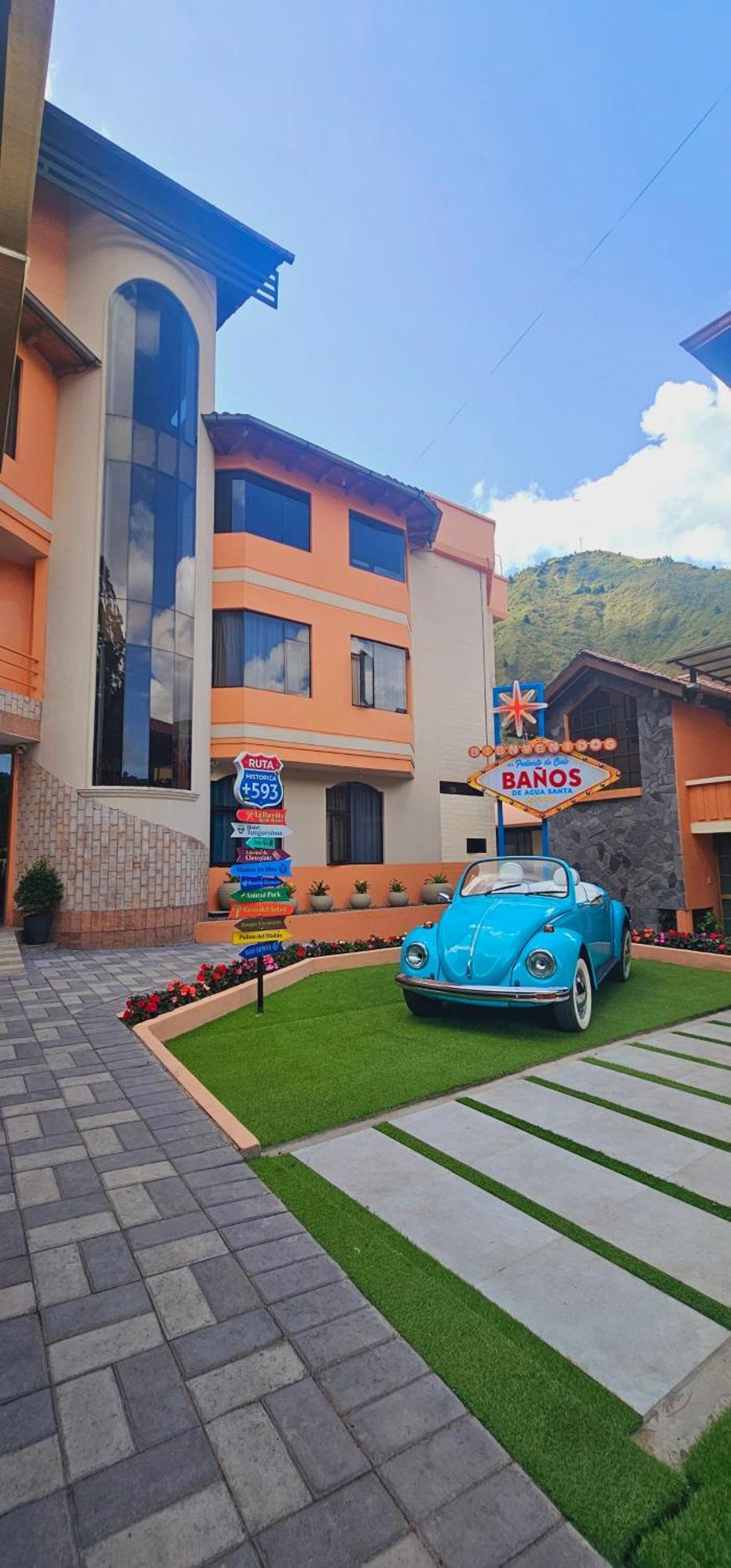 Hotel Tungurahua Baños Esterno foto