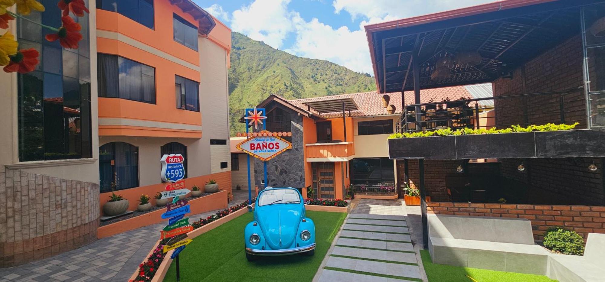 Hotel Tungurahua Baños Esterno foto